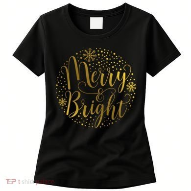Merry & Bright Christmas Patterns Women's T-Shirt