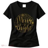 Merry & Bright Christmas Patterns Women's T-Shirt thumb 0