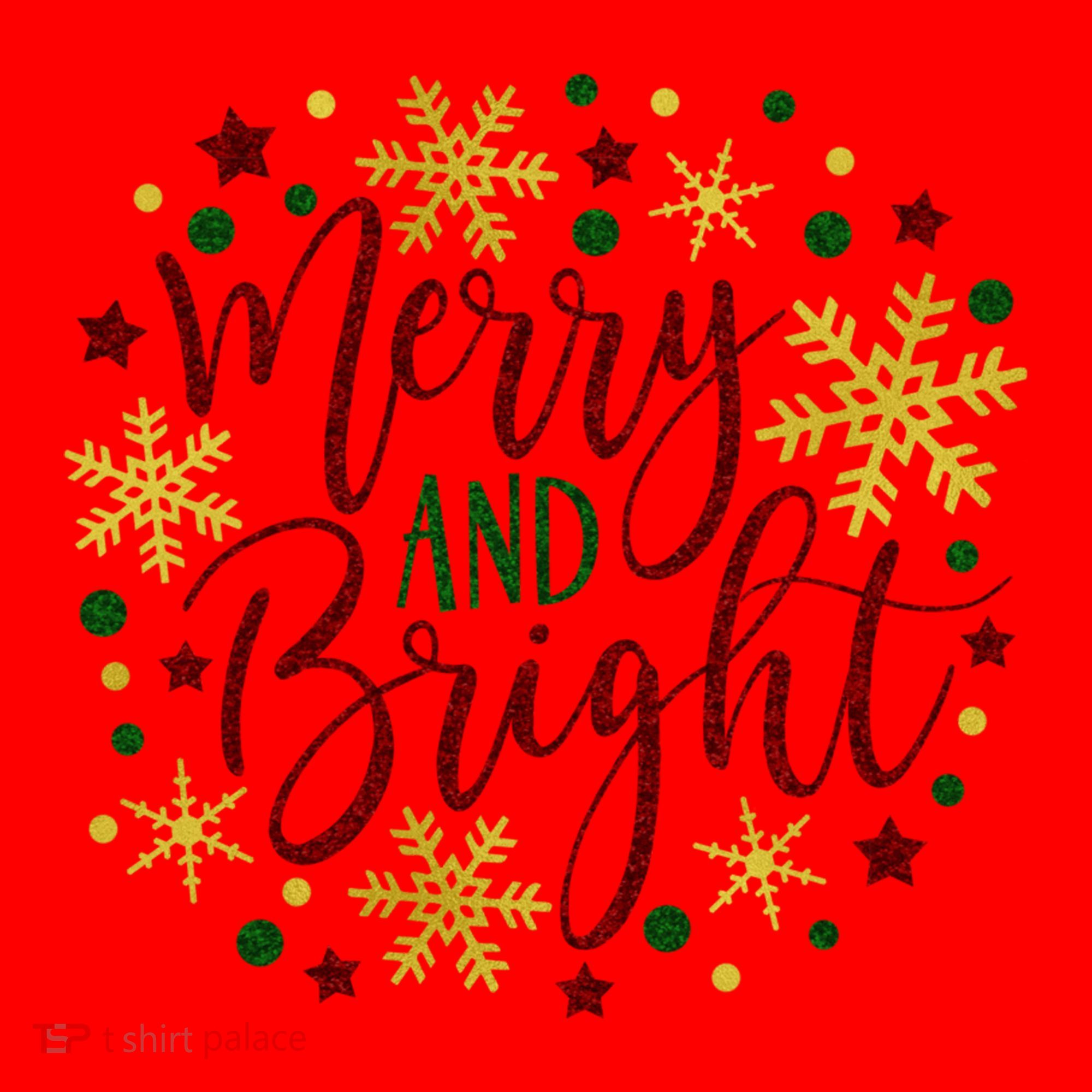 Merry & Bright Christmas Patterns Santa Hat