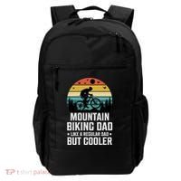 Mountain Biking Dad Like A Regular Dad But Cooler Gift Backpack thumb 0
