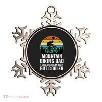 Mountain Biking Dad Like A Regular Dad But Cooler Gift Ornament thumb 0