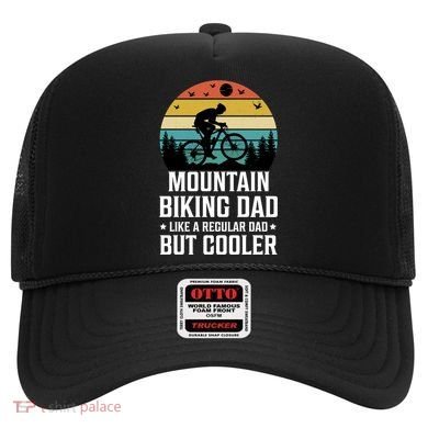 Mountain Biking Dad Like A Regular Dad But Cooler Gift Hat