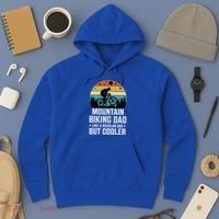 Mountain Biking Dad Like A Regular Dad But Cooler Gift Hoodie thumb 3