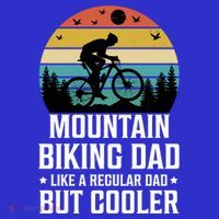 Mountain Biking Dad Like A Regular Dad But Cooler Gift Toddler Hoodie thumb 2