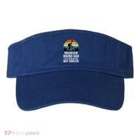 Mountain Biking Dad Like A Regular Dad But Cooler Gift Visor thumb 0