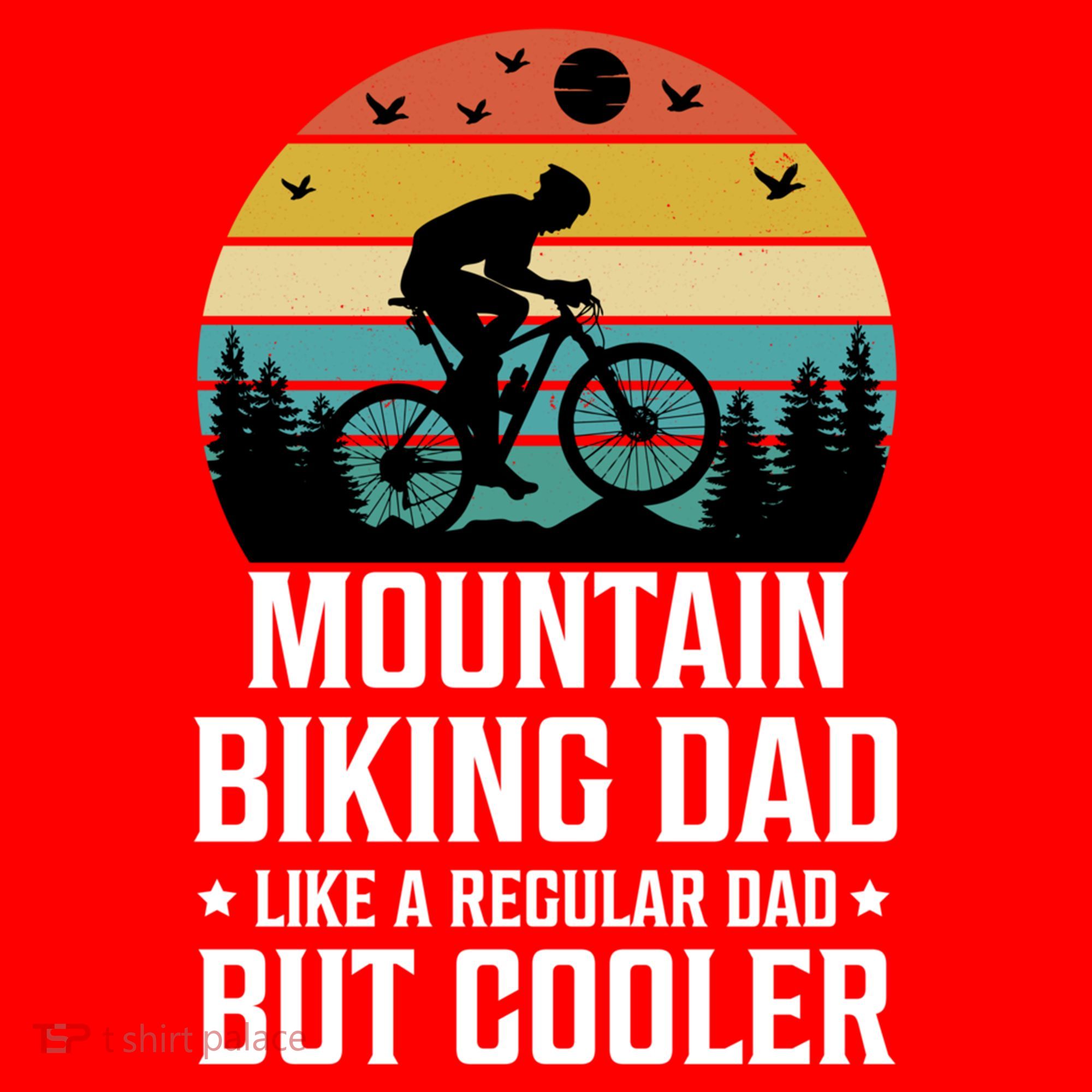 Mountain Biking Dad Like A Regular Dad But Cooler Gift Santa Hat