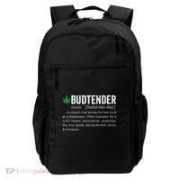 Marijuana Budtender Definition Funny 420 Cannabis Backpack thumb 0