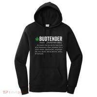 Marijuana Budtender Definition Funny 420 Cannabis Women's Hoodie thumb 0