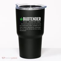 Marijuana Budtender Definition Funny 420 Cannabis Tumbler thumb 0