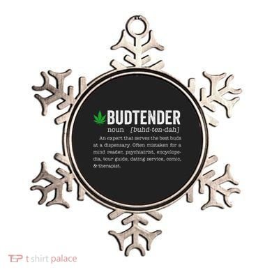 Marijuana Budtender Definition Funny 420 Cannabis Ornament