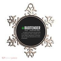 Marijuana Budtender Definition Funny 420 Cannabis Ornament thumb 0