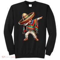 Mexican Boy Dabbing Poncho Cinco De Mayo T Sweatshirt thumb 0