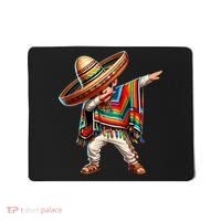 Mexican Boy Dabbing Poncho Cinco De Mayo T Mousepad thumb 0