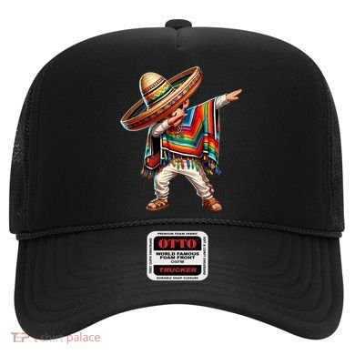 Mexican Boy Dabbing Poncho Cinco De Mayo T Hat