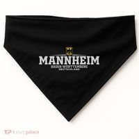 Mannheim BadenwüRttemberg Deutschland Germany USA-Made Doggie Bandana thumb 0