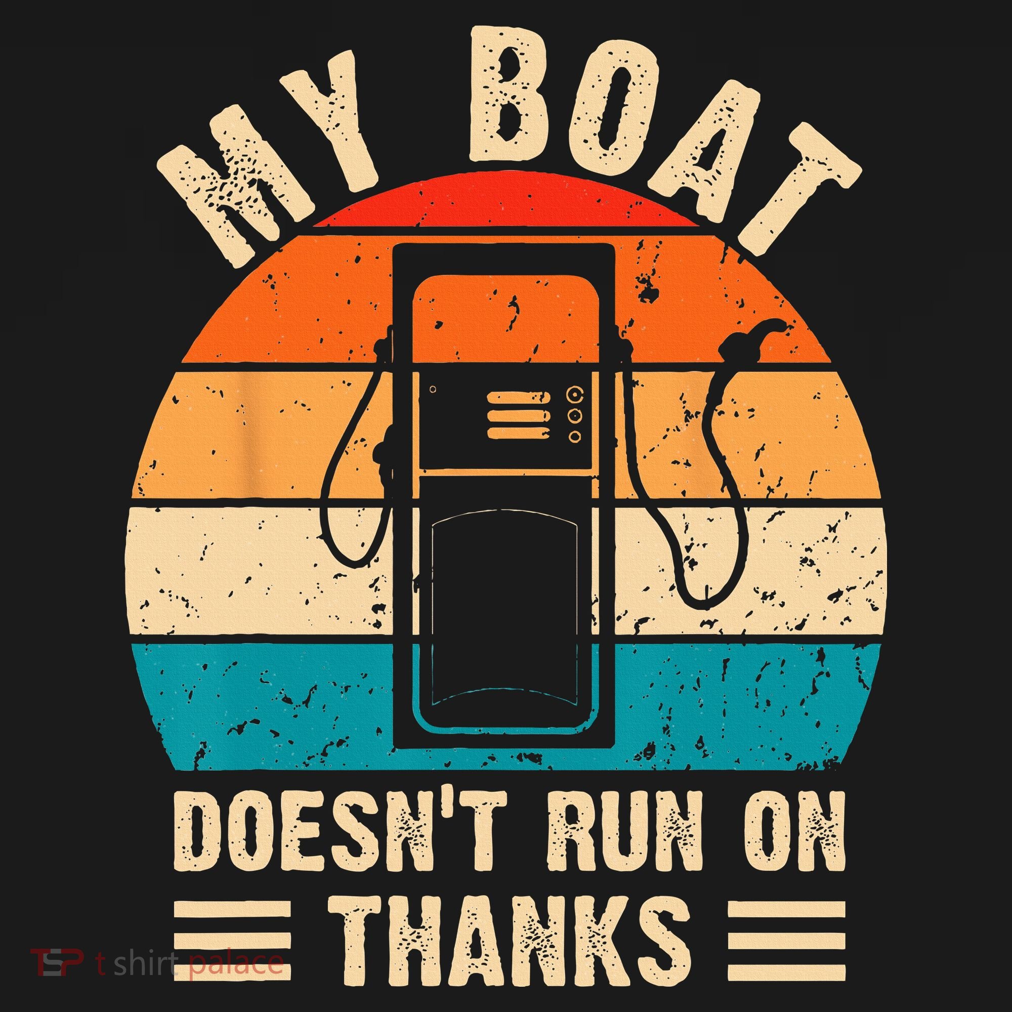 My Boat Doesn't Run On Thanks Funny Boating Women's Long Sleeve Shirt