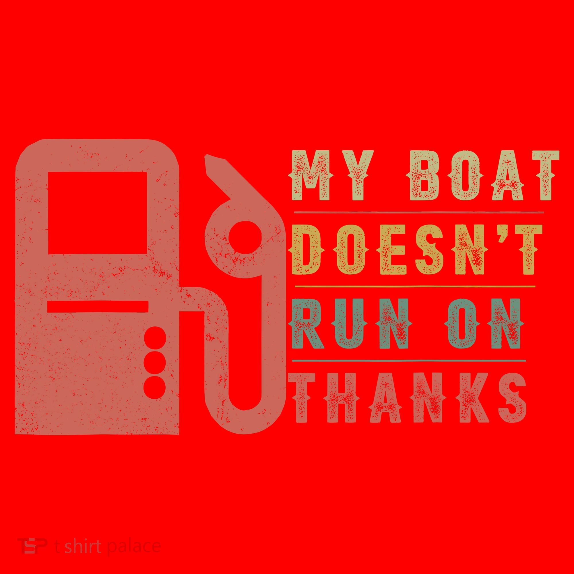 My Boat Doesnt Run On Thanks Boating Gifts For Boat Owners Santa Hat