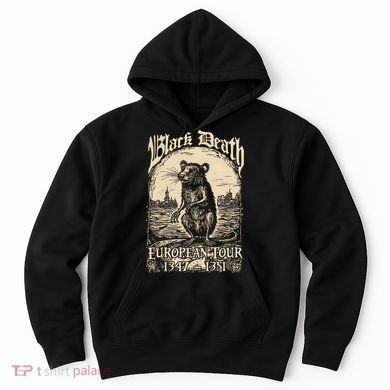 Mouse Black Death European 1347 1351 Hoodie