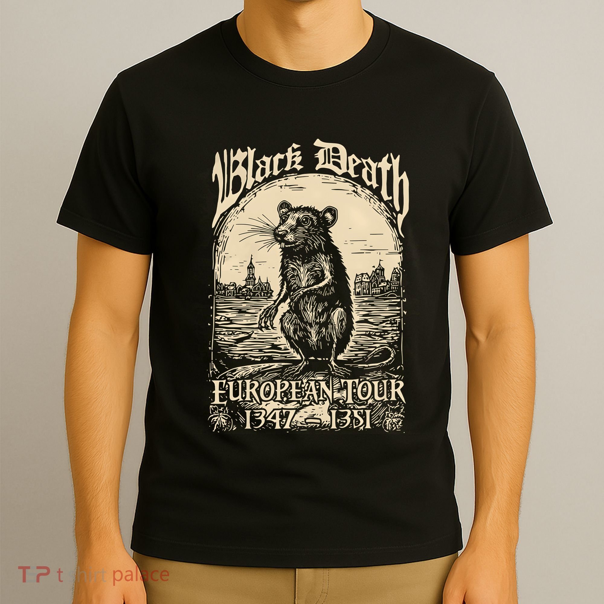 Mouse Black Death European 1347 1351 T-Shirt