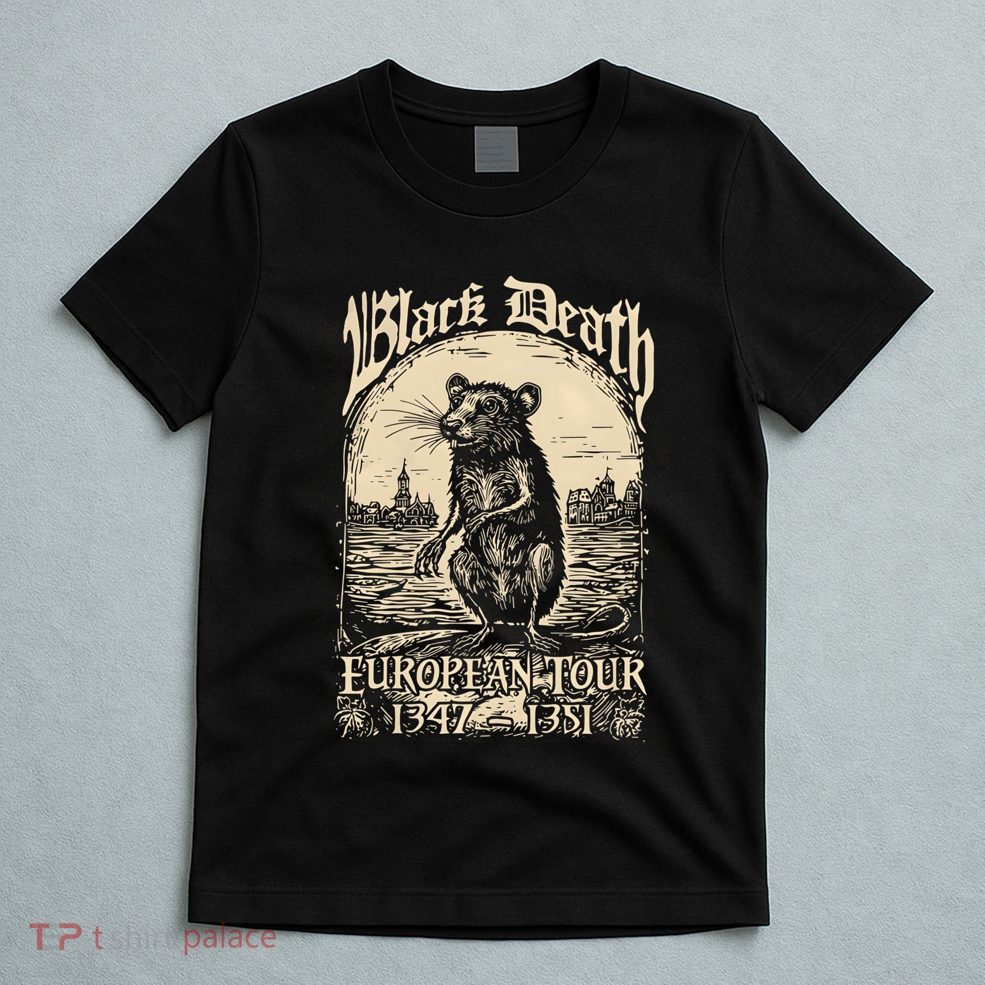 Mouse Black Death European 1347 1351 T-Shirt