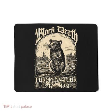 Mouse Black Death European 1347 1351 Mousepad