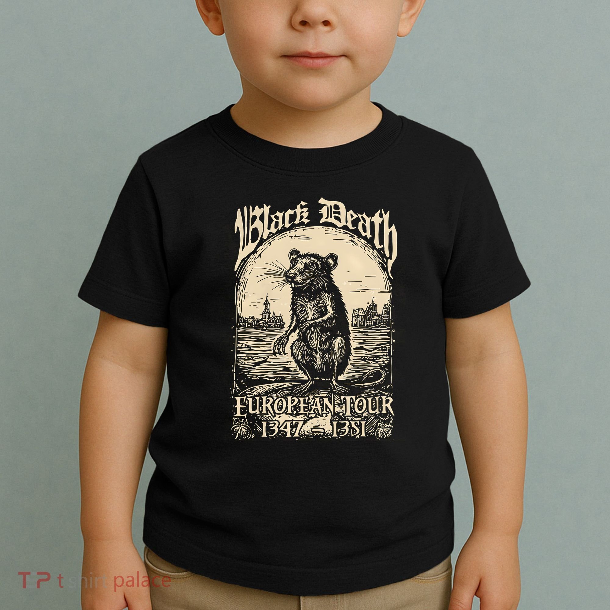 Mouse Black Death European 1347 1351 Toddler T-Shirt