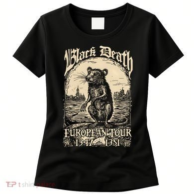 Mouse Black Death European 1347 1351 Women's T-Shirt