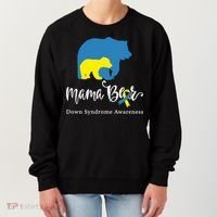 Mama Bear, Down Syndrome Awareness For Mom Women's Sweatshirt thumb 0
