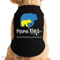 Mama Bear, Down Syndrome Awareness For Mom Doggie Tank thumb 0