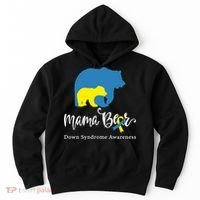Mama Bear, Down Syndrome Awareness For Mom Hoodie thumb 0