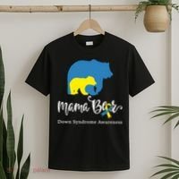 Mama Bear, Down Syndrome Awareness For Mom T-Shirt thumb 2