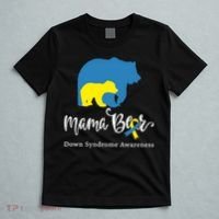 Mama Bear, Down Syndrome Awareness For Mom T-Shirt thumb 5