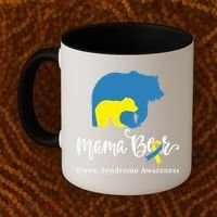 Mama Bear, Down Syndrome Awareness For Mom Coffee Mug thumb 2