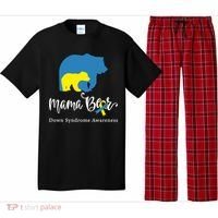 Mama Bear, Down Syndrome Awareness For Mom Pajama Set thumb 0