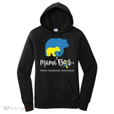 Mama Bear, Down Syndrome Awareness For Mom Women's Hoodie