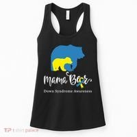 Mama Bear, Down Syndrome Awareness For Mom Women's Tank Top thumb 0