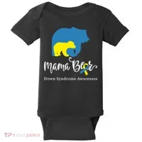 Mama Bear, Down Syndrome Awareness For Mom Baby Bodysuit thumb 0