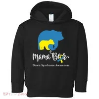 Mama Bear, Down Syndrome Awareness For Mom Toddler Hoodie thumb 0