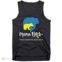 Mama Bear, Down Syndrome Awareness For Mom Tank Top thumb 0