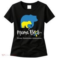 Mama Bear, Down Syndrome Awareness For Mom Women's T-Shirt thumb 0