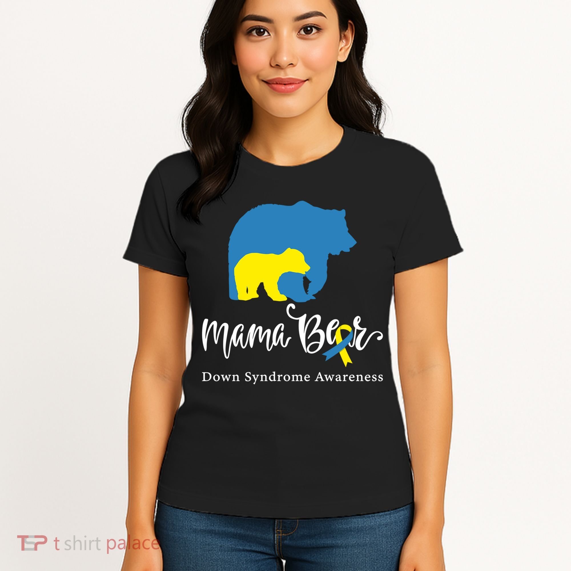 Mama Bear, Down Syndrome Awareness For Mom Women's T-Shirt