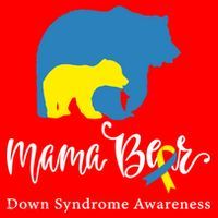 Mama Bear, Down Syndrome Awareness For Mom Santa Hat thumb 1