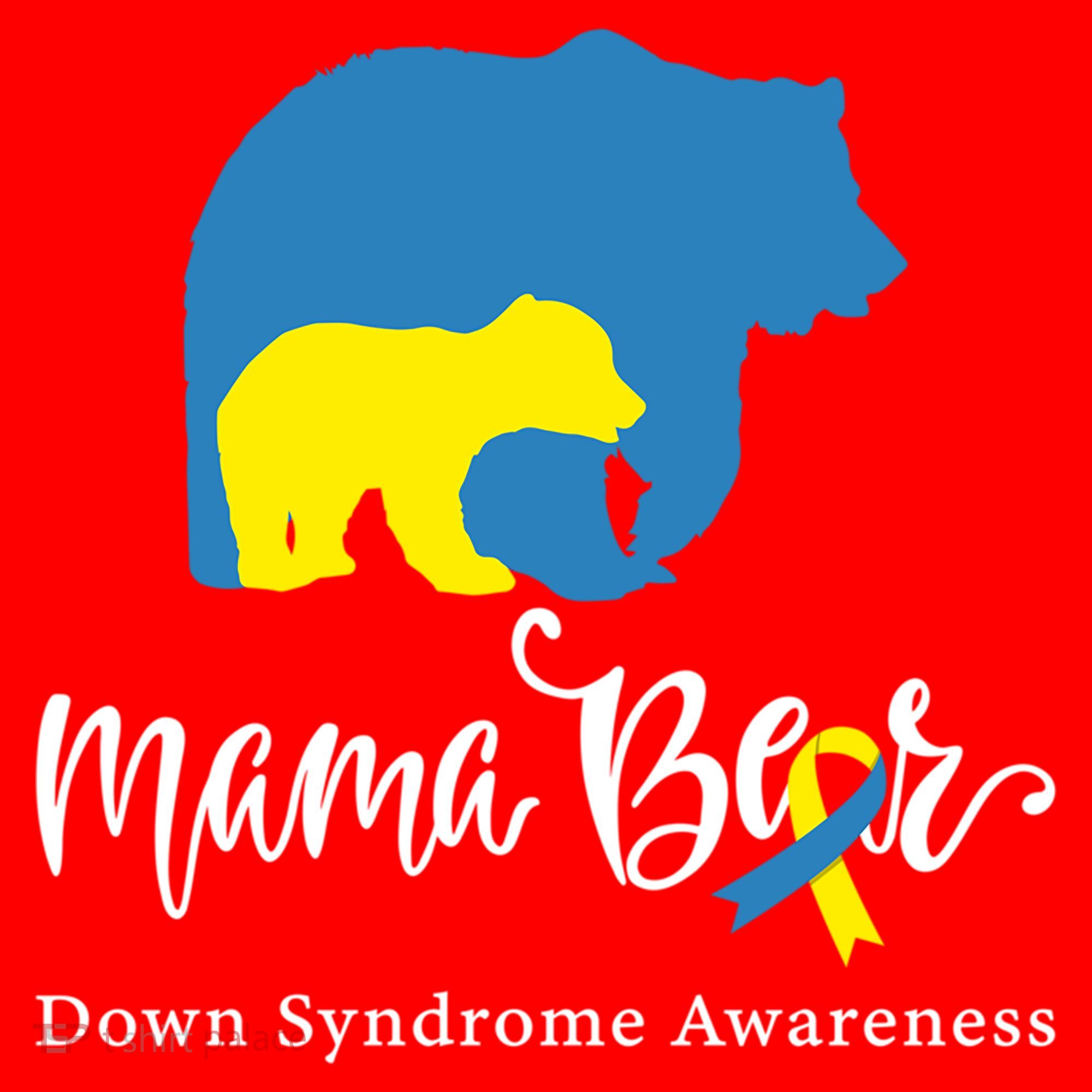 Mama Bear, Down Syndrome Awareness For Mom Santa Hat