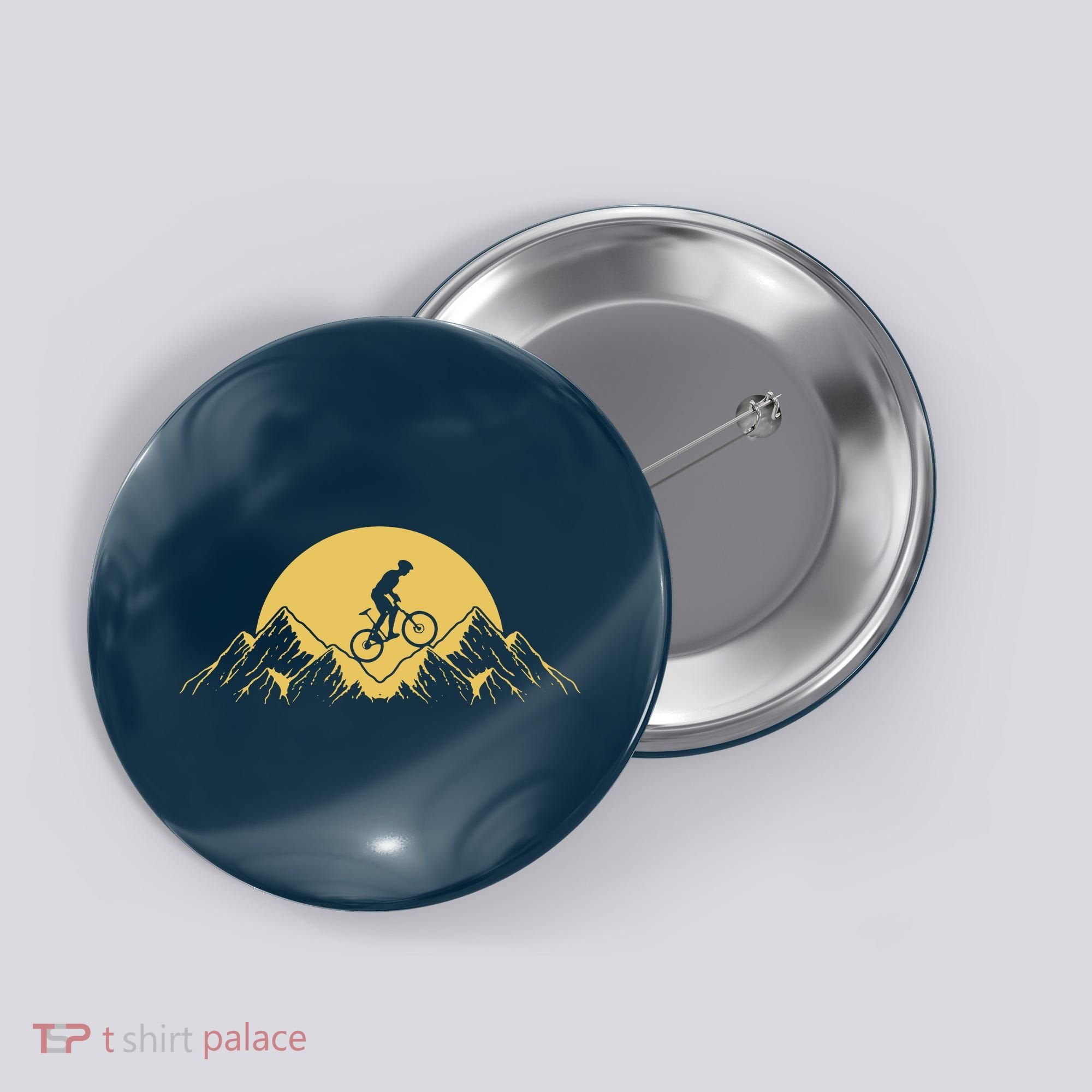 Mountain Bike Downhill Button