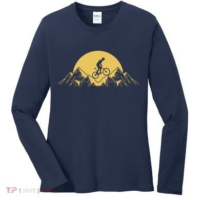 Mountain Bike Downhill Women's Long Sleeve Shirt