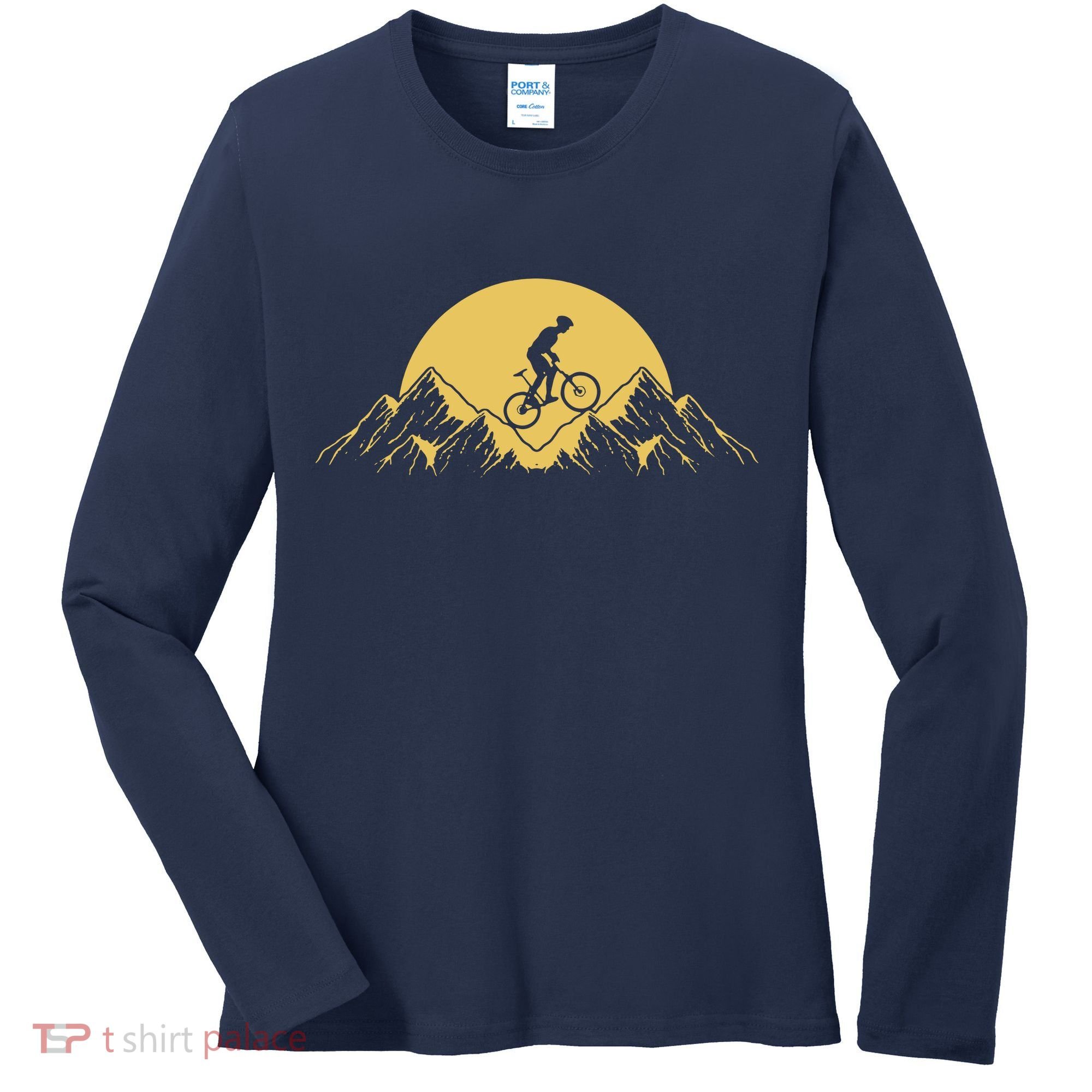Mountain Bike Downhill Women's Long Sleeve Shirt