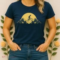 Mountain Bike Downhill Women's T-Shirt thumb 2