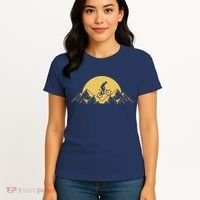 Mountain Bike Downhill Women's T-Shirt thumb 4
