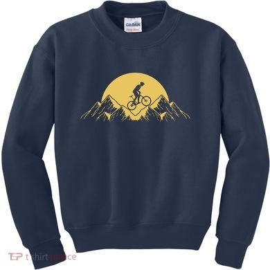 Mountain Bike Downhill Kids Sweatshirt