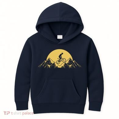 Mountain Bike Downhill Kids Hoodie